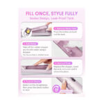 برس حرارتی بخار دار شیگلم مدل Hydra Shot Steam Straightening Brush Pro - Image 2