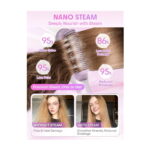 برس حرارتی بخار دار شیگلم مدل Hydra Shot Steam Straightening Brush Pro - Image 3